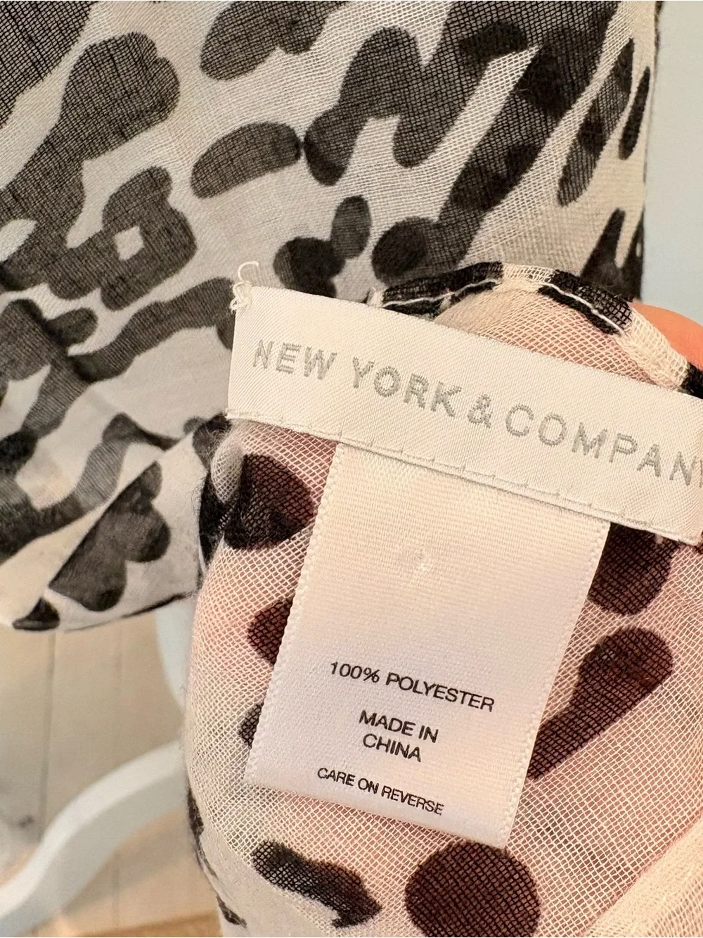 New York & Company semi sheer